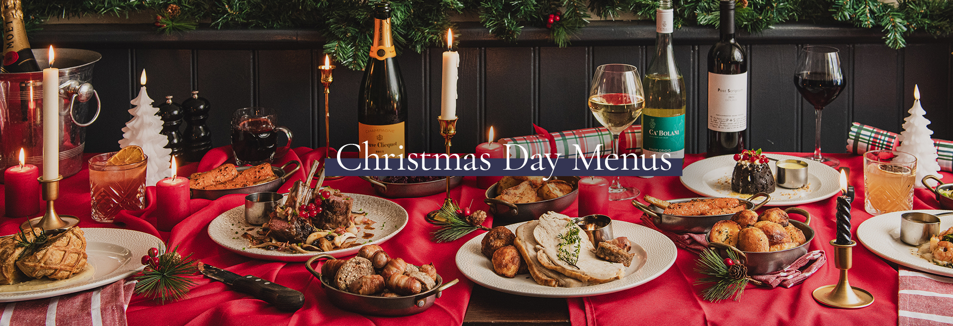 Christmas Day dinner at The Drayton Arms