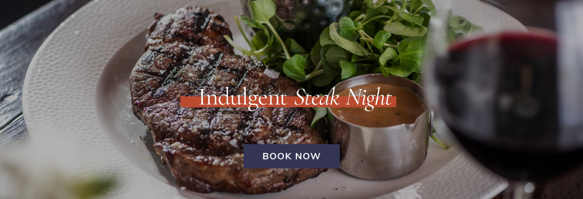 Steak Night at The Drayton Arms